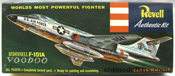 Revell 1/75 McDonnell F-101A Voodoo - 'S' Issue, H231-89 plastic model kit
